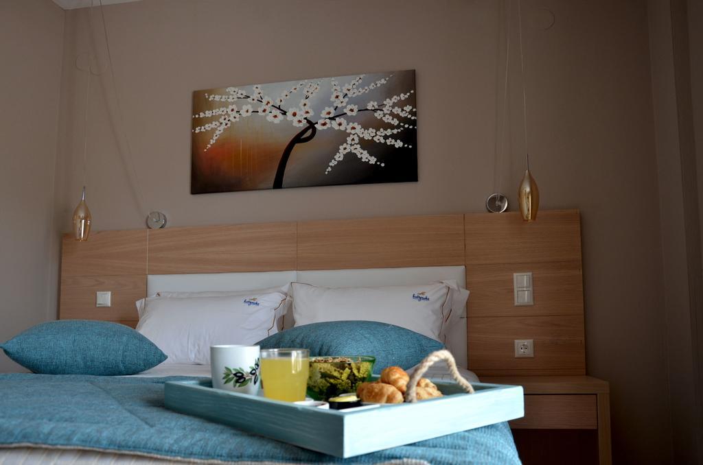 Hatzoudis Luxury Suites Chrysi Ammoudia Bagian luar foto